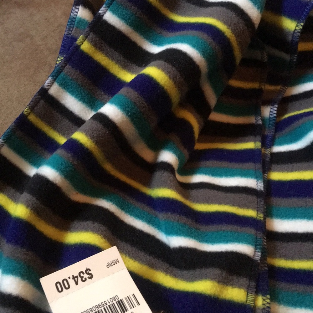 Multicolored Striped Scarf - Picture 3 of 3